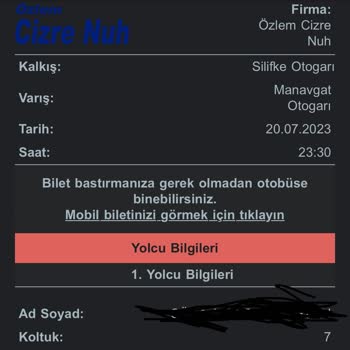 Özlem Cizre Nuh Turizm Hakkımı Helal Etmiyorum