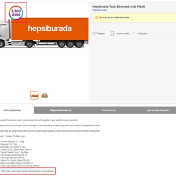 Hepsiburada Siparişimdeki Ürün Miktarını Değiştirdi Ve İptal Etmiyor