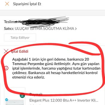 Trendyol Yalan Beyanda Bulunuyor!