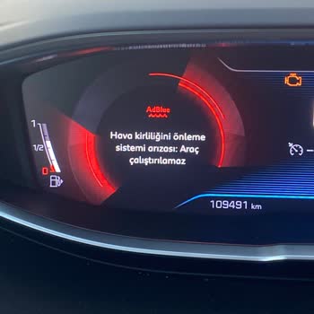 Peugeot 3008 Adblu Sistem Arızası
