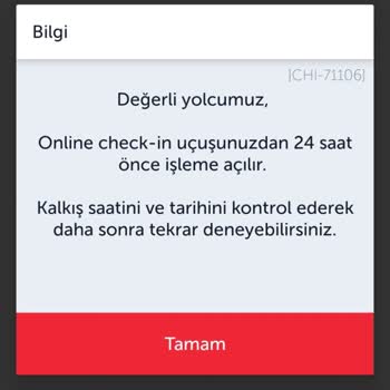 THY Türk Hava Yollarının Online Check-in'i Havalimanında Yapmaya Zorlaması