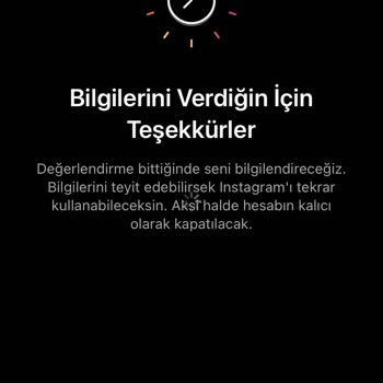 Instagram Hesabı Askıya Aldı