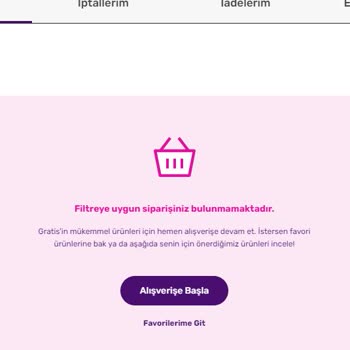 Gratis Ürün Teslimatı Yapmıyor
