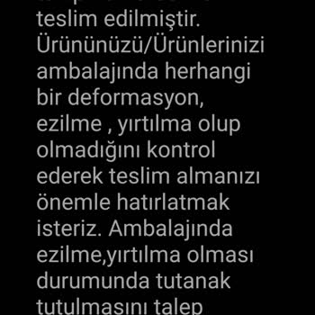 Horoz Lojistik Firmadan Teslim Aldığı Ürünü Teslim Etmiyor