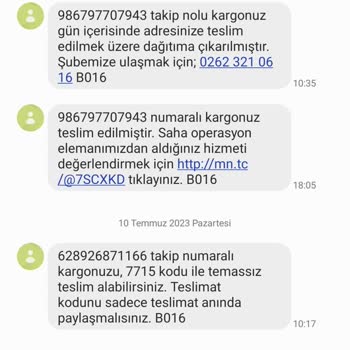 MNG Kargo Teslim Edilmeyen Kargo
