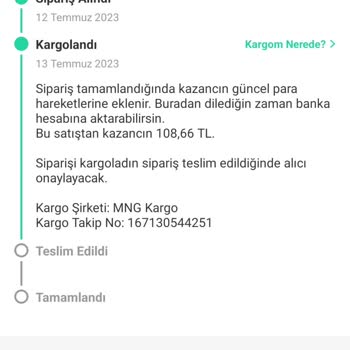 MNG E-ticaret Kargomu Kaybetti