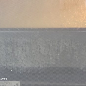 Silverline Fırının Ön Cam Kapağında Su Damlaları Ve Buhar Oluşumu