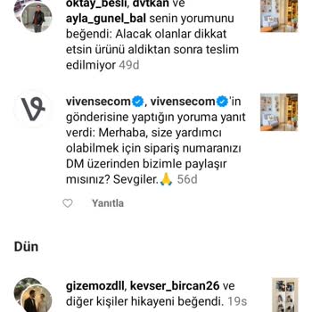 Vivense'den Düğün Paketi İçin Beklediğim Ürünler Gelmedi