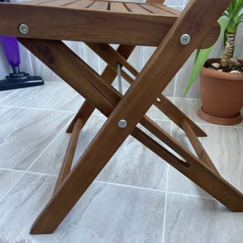 Bauhaus Masa Sandalye Çatladı Garantiye Almıyorlar
