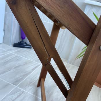 Bauhaus Masa Sandalye Çatladı Garantiye Almıyorlar