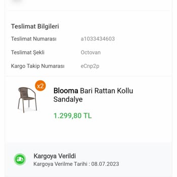 Koçtaş Kargom Teslim Edilmedi