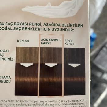 Palette 4.60 Altın Kahve Boyası Simsiyah Oldu