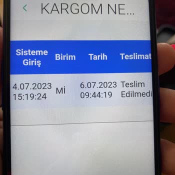 Sürat Kargo'dan Gelemeyen Paketim