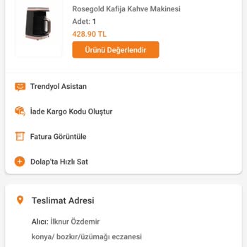 Yurtiçi Kargo Kargom Belirtilen Adrese Teslim Edilmedi