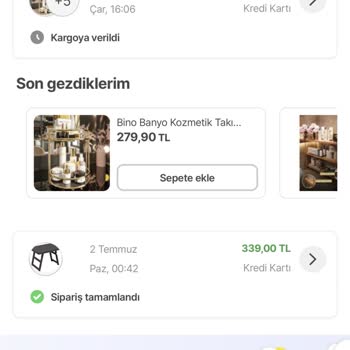 Hepsiburada Ücret İadesi İstiyorum