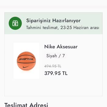 Boyner Den Alışveriş Teslimat Problem