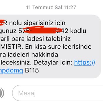 Shoebutik Paramı İade Etmiyorlar