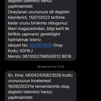 Mavi Defolu Ürün Satışı.