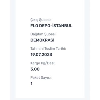 Aras Kargo Manavgat Demokrasi Şubesi Şikayetim