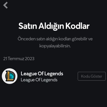 Papara'dan LoL RP Si Aldım Gelmiyor