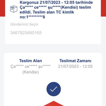 Aras Kargo Kargo Teslim Edilmedi