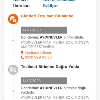 MNG Kargo 1 Haftadan Fazladır Ürünüm Teslim Edilmedi