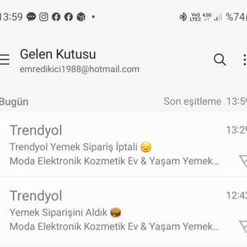 Trendyol 40 Dakika Sonra Sipariş İptali