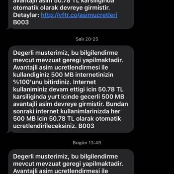 Vodafone Net Vodafone Red İnternet Paketi Sorunu