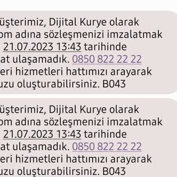 Dijital Kurye Kuryenin Teslimatı Geciktirmesi