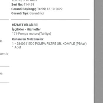 Arçelik Aynı Ürün İstemiyorum