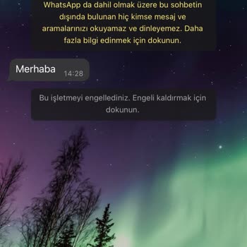 WhatsApp'tan Tanımadığım Yabancı Numaran Gelen Mesaj