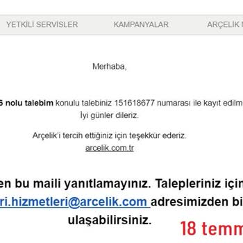 Beko Klimamı Teslim Etmiyor