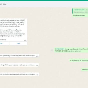 Sezgi Tekin İade Sürecinde Muhatap Bulunamaması