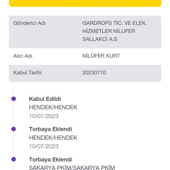 Gardrops Destek Hata Veriyor
