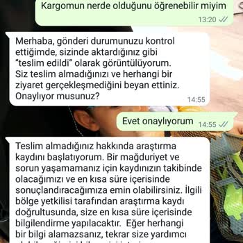 AGT Kargo Teslim Edilmeyen Ürün Hakkında