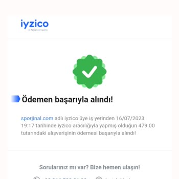 Sporjinal Paramı Çekti Sipariş Oluşturmadı!