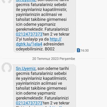 Digiturk 6 Şubat Depreminde Yıkılan Binaya Fatura Düzenlemiş Ödeme İs.