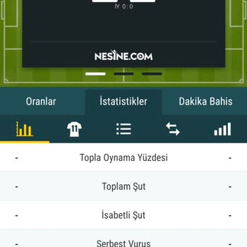 Nesine Maç Bilgisi Yanlış