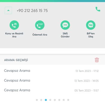Denizbank 0212 265 15 75 Numaralı Bilgilendirme Hattı.