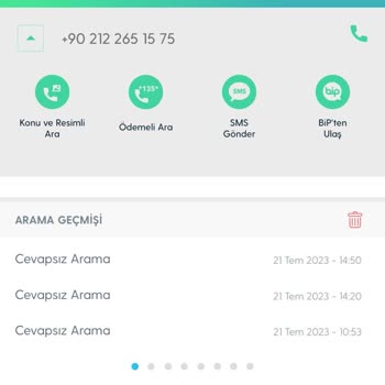 Denizbank 0212 265 15 75 Numaralı Bilgilendirme Hattı.