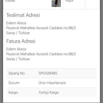 Eyyo Sipariş Gelmedi, Karşımda Muhatap Yok