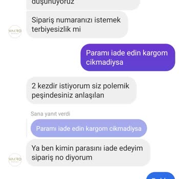 Vakro Boutique Vakronline Mağduriyeti Ne Ürün Var Ortada Ne Para İadesi