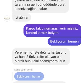 Vakro Boutique Vakronline Mağduriyeti Ne Ürün Var Ortada Ne Para İadesi