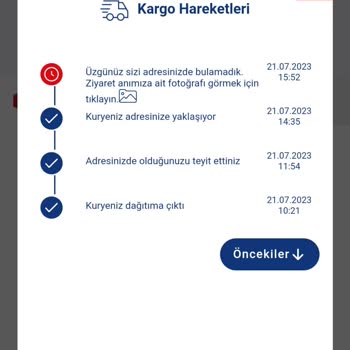 Aras Kargo Kapıyı Çalmadan Sizi Adresinizde Bulamadık Diyor