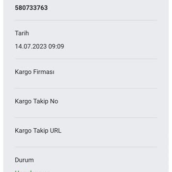 Rudi Shower Ürünüm Ortada Yok