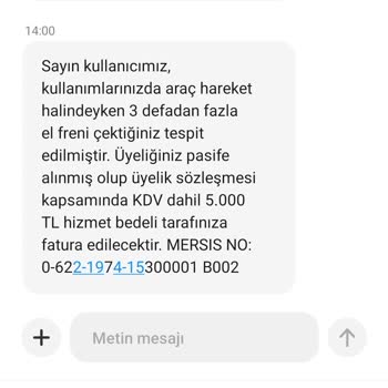Moov'dan 5000 TL Para Cezası