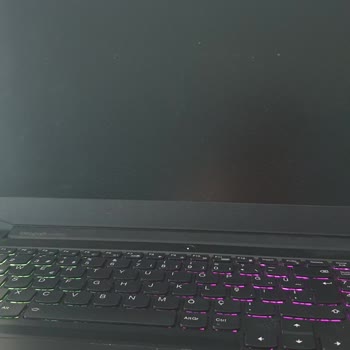 Lenovo Bilgisayar Lenovo Ideapad Gaming Siyah Ekran