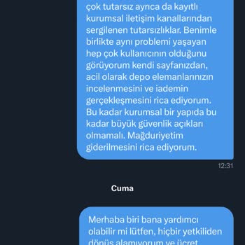 Zara Sipariş İade Sorunu
