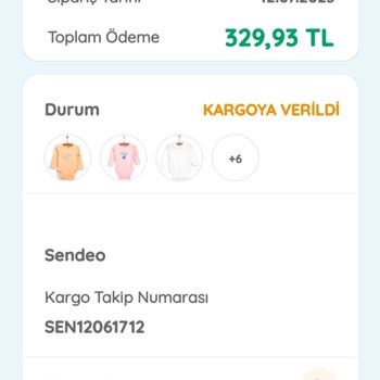 Ebebek'te Siparişim Gelmedi