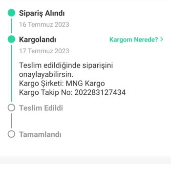 MNG Kargo Zamanında Ulaşmayan Kargo